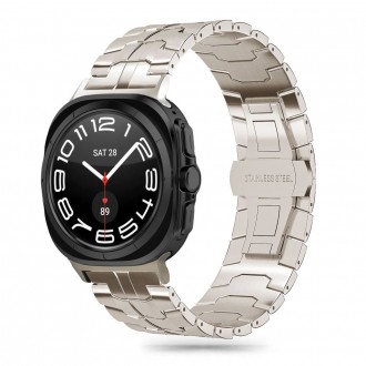 Titano spalvos apyrankė "Tech-Protect Stainless Line" laikrodžiui Samsung Galaxy Watch Ultra (47MM)