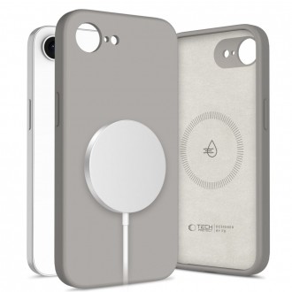 Pilkas dėklas "Tech-Protect Liquid Silicone Magsafe" telefonui Apple iPhone 16E
