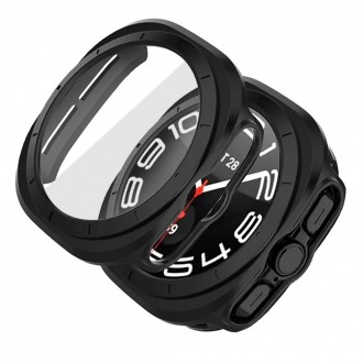 Juodas dėklas "Tech-Protect Defense360" laikrodžiui Galaxy Watch Ultra (47 MM)