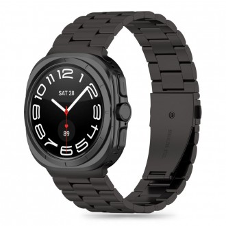 Juoda apyrankė "Tech-Protect Stainless" laikrodžiui Samsung Galaxy Watch Ultra (47MM) 