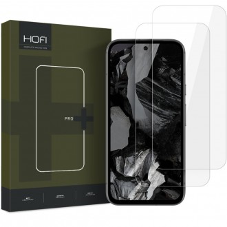 Apsauginis grūdintas stiklas juodais krašteliais Hofi Glass Pro+ (2vnt.) telefonui Google Pixel 9 Pro XL
