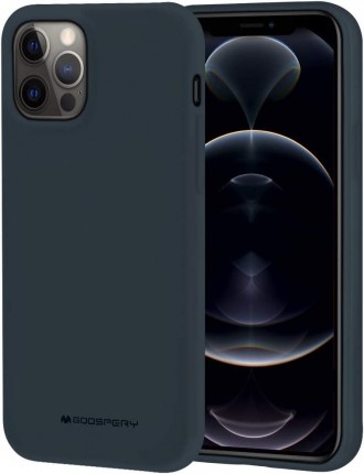 Tamsiai mėlynas silikoninis dėklas "Mercury Soft Jelly" telefonui Samsung S911 S23 5G
