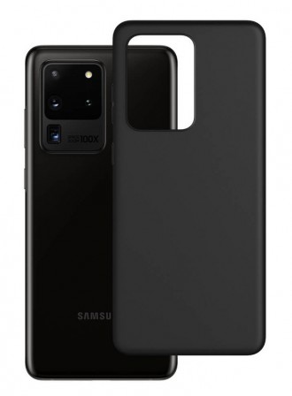 Matinis juodas dėklas 3MK ''Matt Case" telefonui Samsung A13 4G