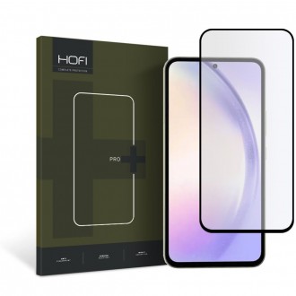 Apsauginis grūdintas stiklas juodais krašteliais Hofi Glass Pro+ telefonui Samsung Galaxy A54 5G