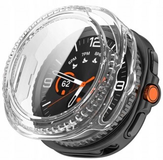 Skaidrus dėklas "Tech-Protect Defense" laikrodžiui Samsung Galaxy Watch 8 Classic (46 MM)