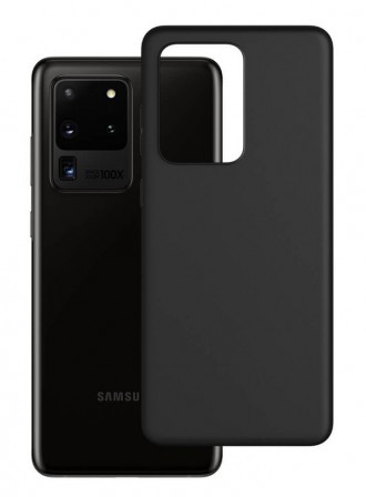 Dėklas 3mk Matt Case Samsung telefonui A23 4G / A23 5G juodas