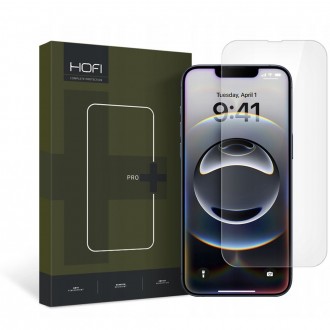 Apsauginis grūdintas stiklas "Hofi Glass Pro+" telefonui Apple iPhone 13 / 13 Pro / 14 / 16E 