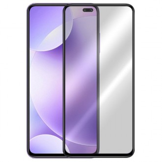 Apvadais apsauginis grūdintas stiklas ''5D Full Glue HQ Quality'' Xiaomi Redmi K30 telefonui 