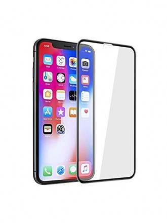 LCD apsauginis stikliukas 9D Full Glue Apple iPhone XS Max / 11 Pro Max telefonui