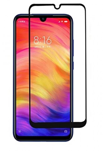 LCD apsauginis stikliukas 5D Full Glue Xiaomi Redmi 9 lenktas juodas