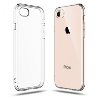 Skaidrus silikoninis dėklas Tech-Protect "Flexair" 1.8mm telefonui Apple iPhone 7 / 8 / SE 2020 / SE 2022