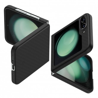 Juodas dėklas "Spigen Airskin Pro" telefonui Galaxy Z Flip 5