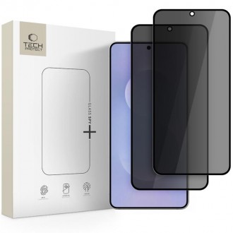 Privatumą suteikiantis apsauginis stikliukas "Hofi Glass Spy+ Privacy" (2 vnt.) telefonui Samsung Galaxy S25 Edge