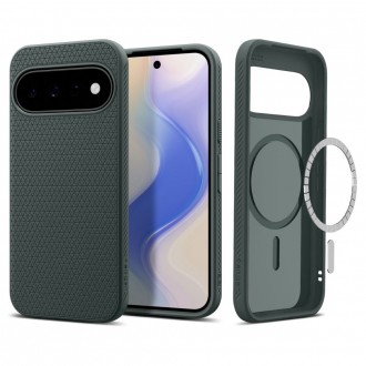 Žalias dėklas Spigen Liquid AIR MAG MAGSAFE telefonui GOOGLE PIXEL 11