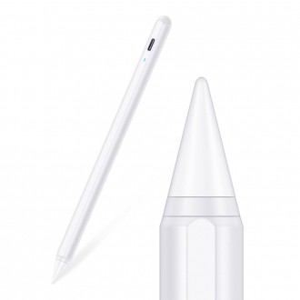 Baltas pieštukas ESR "Digital+ Magnetic stylus Pen" skirtas planšetei Apple Ipad