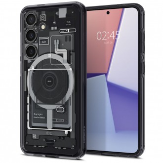 Išskirtinio dizaino dėklas "Spigen Ultra Hybrid Mag Magsafe Zero One" telefonui Samsung Galaxy S24 