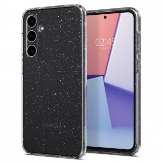 Skaidrus dėklas su blizgučiais "Spigen Liquid Crystal Glitter" telefonui Samsung Galaxy S23 FE