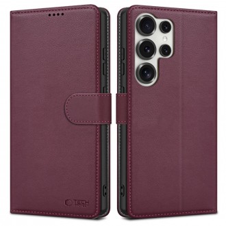 Bordo atverčiamas dėklas "Tech-Protect Wallet" telefonui Samsung Galaxy S25 Ultra