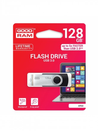 Atmintinė GOODRAM UTS3 128GB USB 3.0