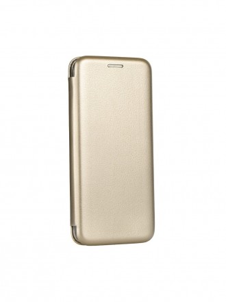 Auksinis atverčiamas dėklas "Book Elegance" telefonui Samsung Galaxy G930 S7 