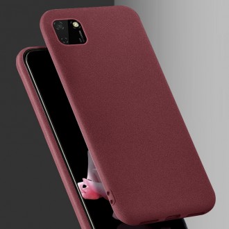 Bordo spalvos dėklas X-Level Guardian Huawei Y5P telefonui