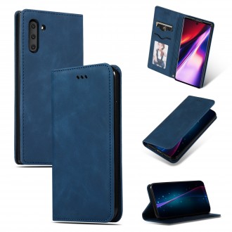 Mėlynas atverčiamas dėklas ''Business Style'' telefonui Samsung A52 /A52 5G