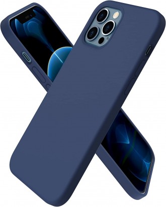 Mėlynas dėklas "Liquid Silicone 1.5mm" telefonui iPhone 15 Pro