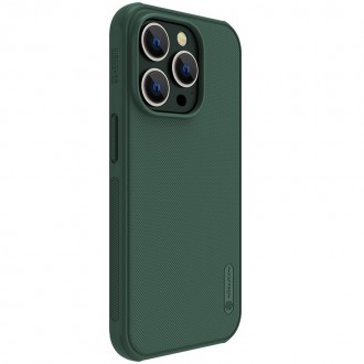 Žalias dėklas "Nillkin Super Frosted Shield Pro" telefonui  iPhone 14 