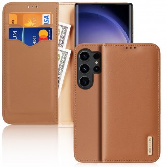 Rudas atverčiamas dėklas "Dux Ducis Hivo" telefonui Samsung Galaxy S25 Plus