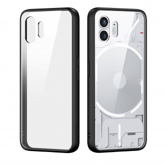 Pusiau skaidrus dėklas juodais kraštais "Dux Ducis Aimo" telefonui Nothing Phone 2