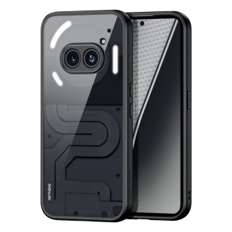 Pusiau skaidrus dėklas juodais kraštais "Dux Ducis Aimo" telefonui Nothing Phone 2a