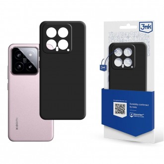 Juodas dėklas "3mk Matt Case" telefonui Xiaomi Redmi 14