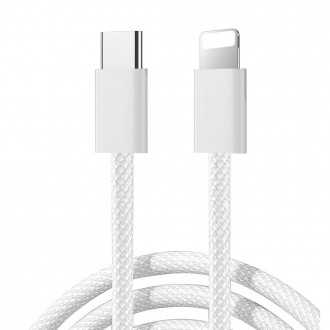 USB kabelis Joyroom S-A45 USB-C to Lightning 30W 1.2m baltas