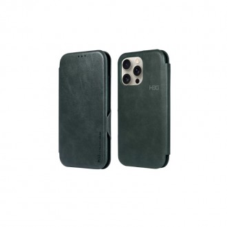 Žalias dėklas "HDD Classic Wallet Case" telefonui Samsung Galaxy A17 4G / A17 5G