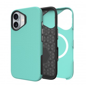Žalias dėklas "Perfectionists Triangle Mag Case" telefonui Apple iPhone 17 Pro / 18 Pro