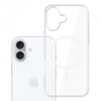 Skaidrus dėklas "3mk Clear MagCase" telefonui Apple iPhone 16 Plus