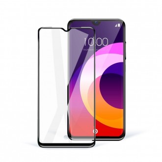 LCD apsauginis stikliukas 5D Full Glue telefonui Samsung Galaxy S23 Plus 5G lenktas juodas 
