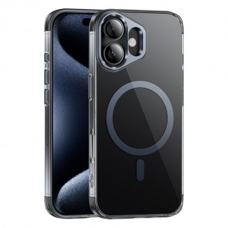 Juodas dėklas "Hoco VIP Magnetic Protective Case" telefonui Apple iPhone 16