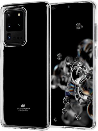  Skaidrus silikoninis dėklas "Mercury Jelly Clear" telefonui Samsung A14 5G