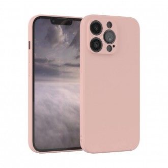 Rožinės spalvos dėklas "Liquid Silicone 1.5mm" telefonui Samsung Galaxy S25 Ultra