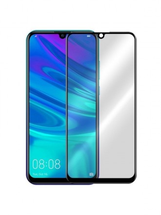 Apsauginis grūdintas stiklas ''5D Full Glue HQ Quality''  Huawei P Smart 2019 telefonui