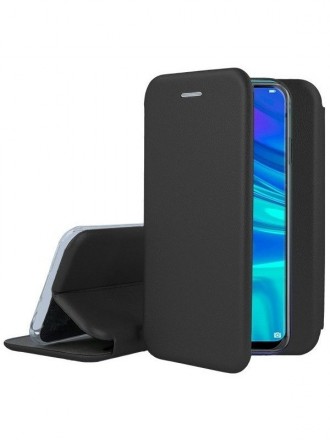 Juodas atverčiamas dėklas "Book Elegance" telefonui Huawei P Smart 2019 / Honor 10 Lite 