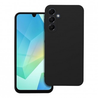 Juodas dėklas SILICONE telefonui Samsung Galaxy A165 A16 4G / A166 A16 5G