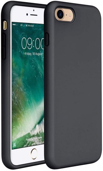 Juodos spalvos dėklas X-Level Dynamic telefonui Apple iPhone 7 / 8 / SE 2020 / SE 2022
