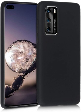 Juodos spalvos dėklas X-Level Dynamic Huawei P40 telefonui