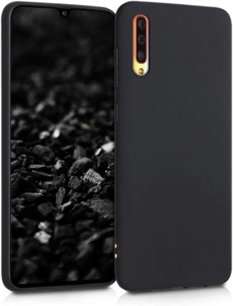 Juodos spalvos dėklas X-Level "Dynamic" telefonui Samsung Galaxy A70 (A705)