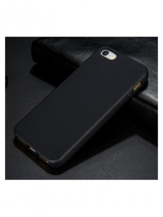 Juodos spalvos dėklas X-Level "Guardian" telefonui Apple iPhone 5 