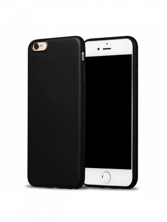 Juodos spalvos dėklas X-Level "Guardian" telefonui Apple iPhone 6 / 6s