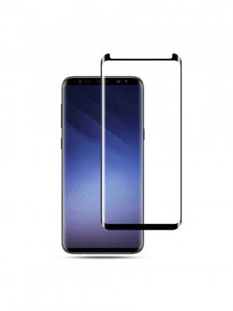 LCD apsauginis stikliukas 9H 5D Samsung G965 S9 Plus juodas