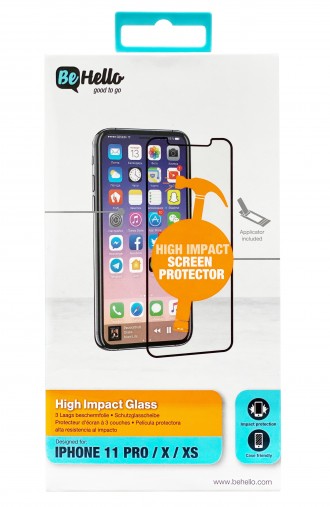 LCD apsauginis stikliukas "BeHello High Impact Glass" telefonui Samsung Galaxy A42 5G / A02s / A03 / A03s